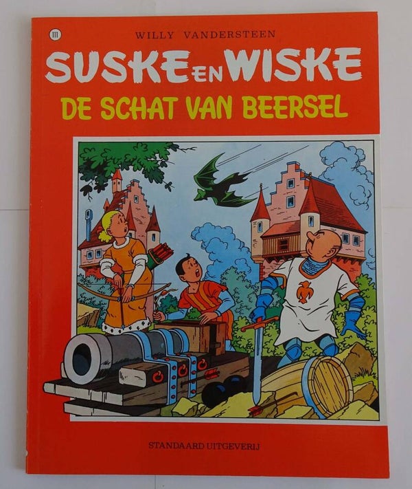 Strip 111. Suske en Wiske: De schat van Beersel