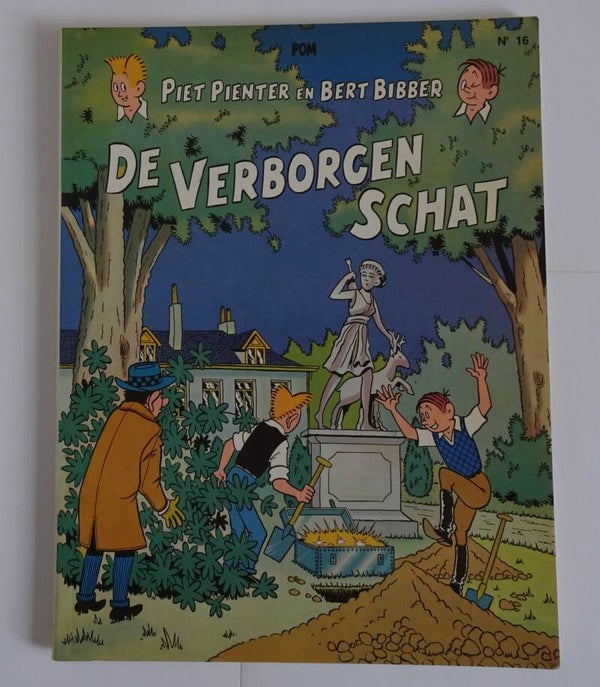 Strip 16. Piet Pienter en Bert Bibber: De verborgen schat