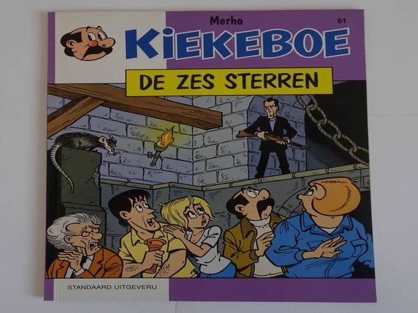 Strip 61. Kiekeboe: De zes sterren