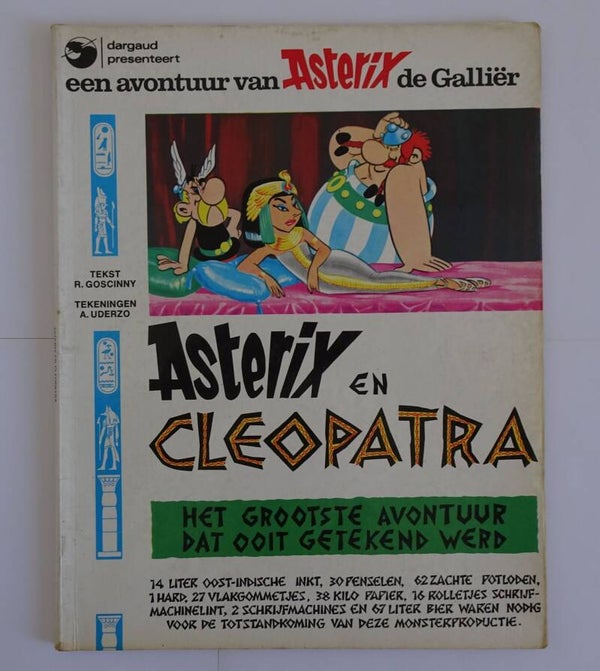 Strip 7. Asterix: Asterix en Cleopatra