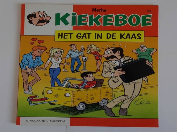 Strip 60. Kiekeboe: Het gat in de kaas