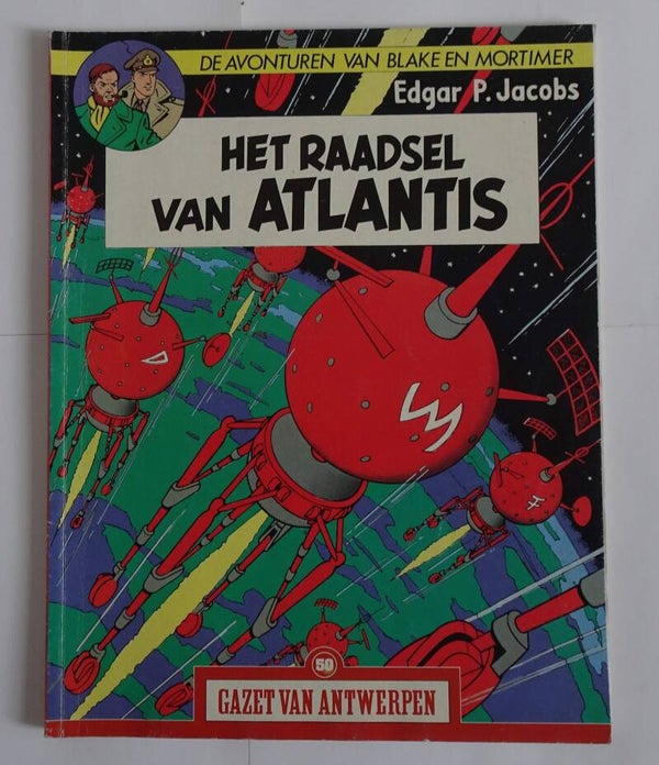 Strip Gazet van Antwerpen 50. Blake & Mortimer - Het raadsel van Atlantis