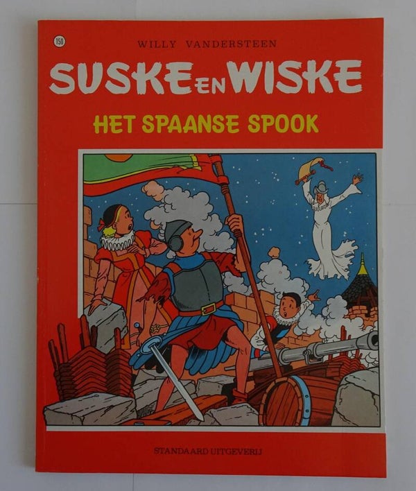 Strip 150. Suske en Wiske: Het Spaanse spook