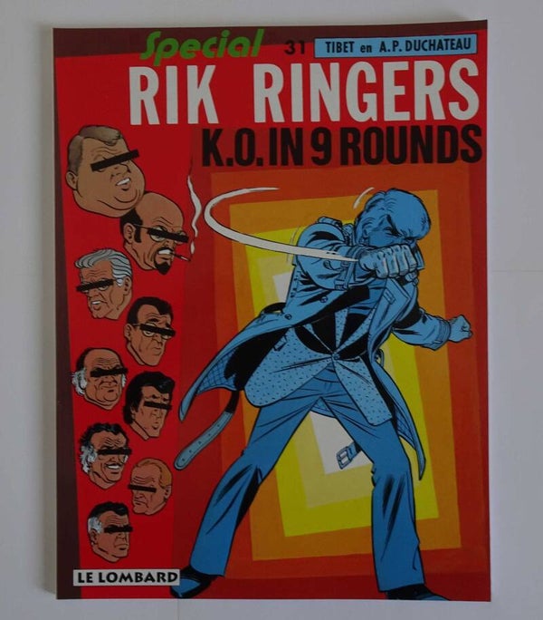 Strip 31. Rik Ringers: K.O. in 9 rounds