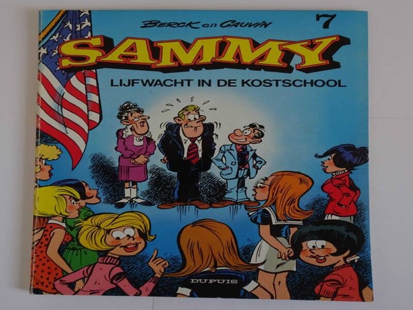 Strip 7. Sammy: Lijfwacht in de kostschool