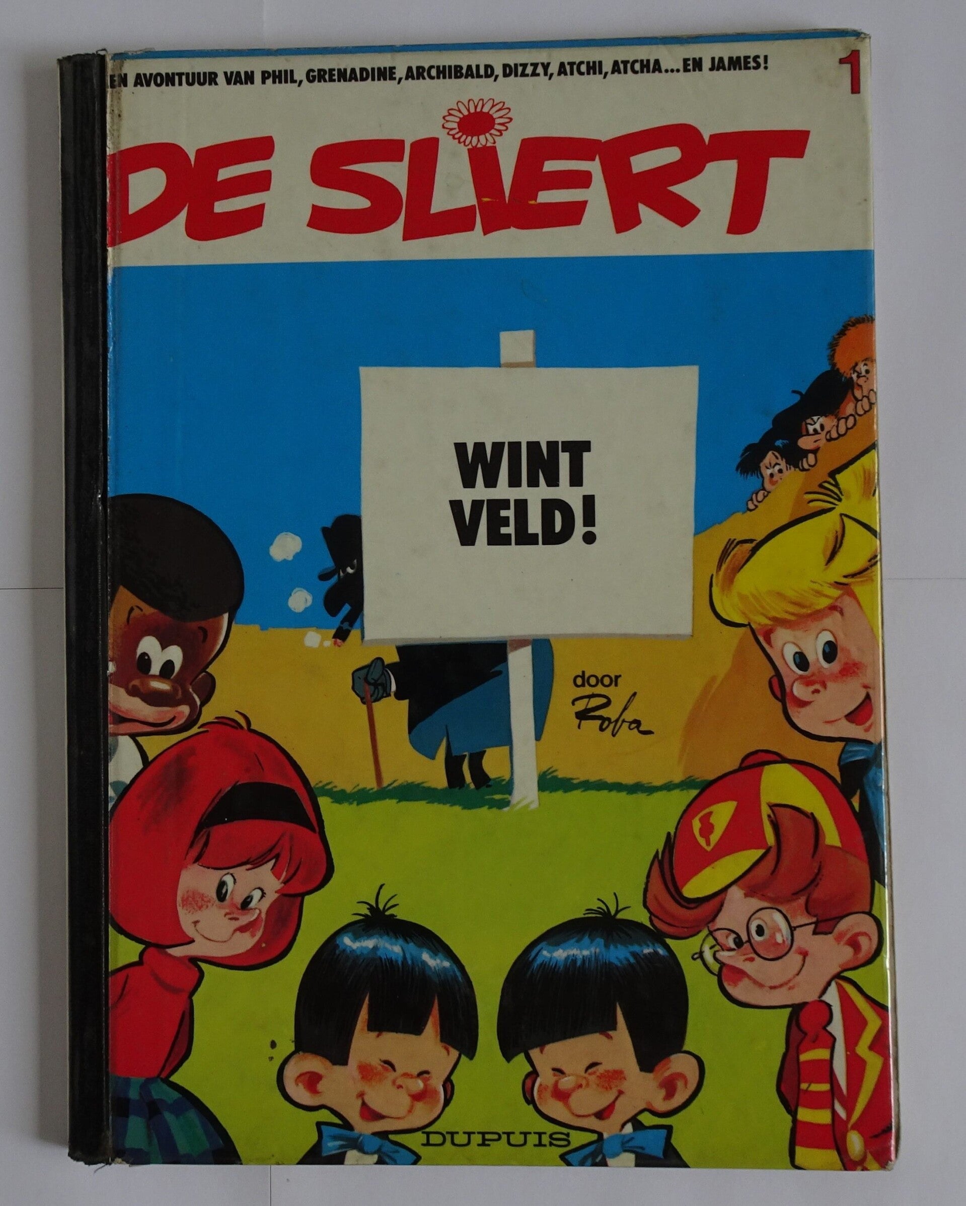 Strip 1. De Sliert: Wint veld!