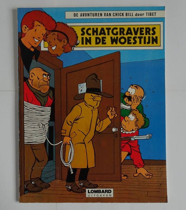 Strip Chick Bill: Schatgravers in de woestijn