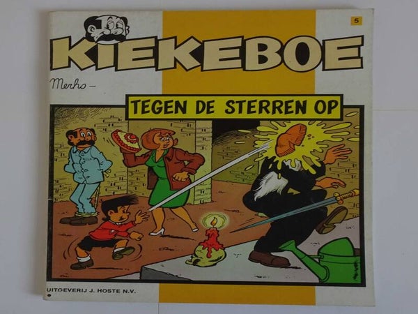 Strip 5. Kiekeboe: Tegen de sterren op
