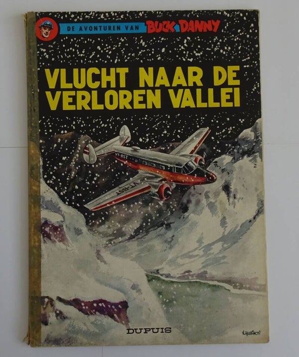 Strip Buck Danny: Vlucht naar de verloren vallei