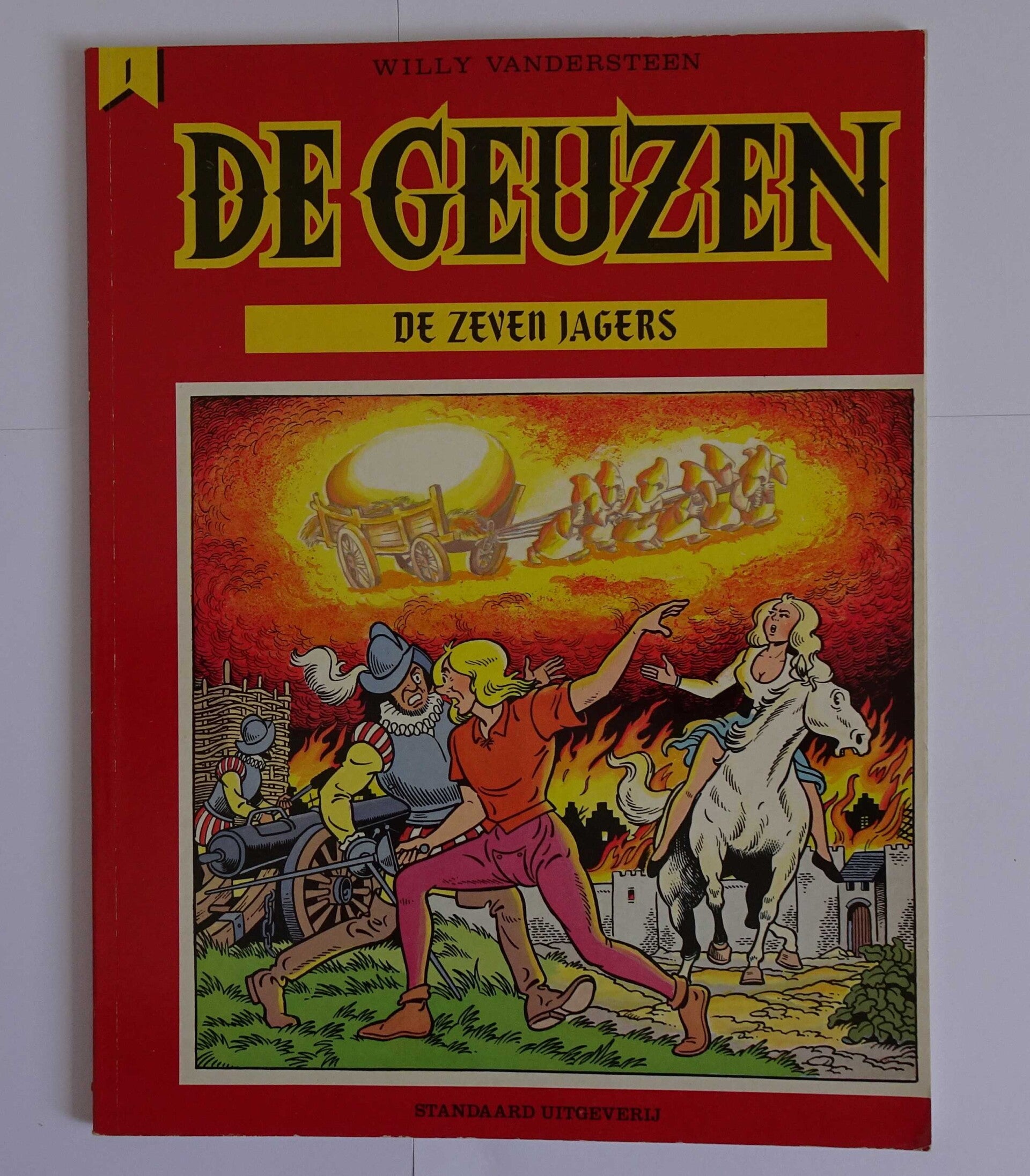 Strip 1. De Geuzen: De zeven jagers