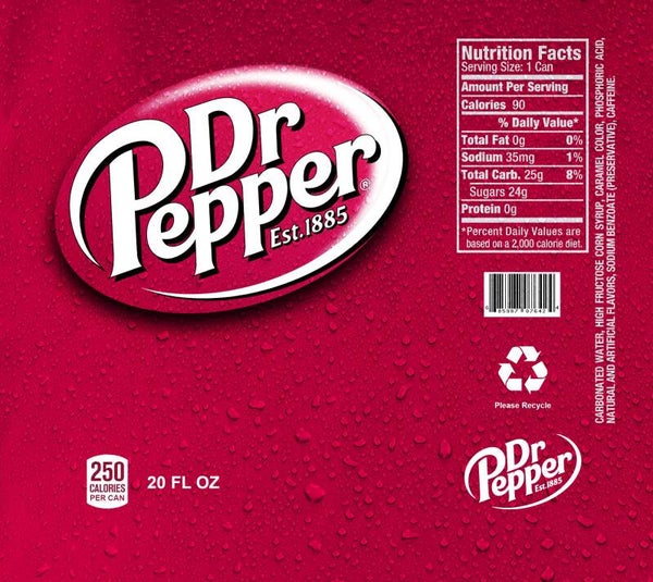 Dr Pepper Tumbler