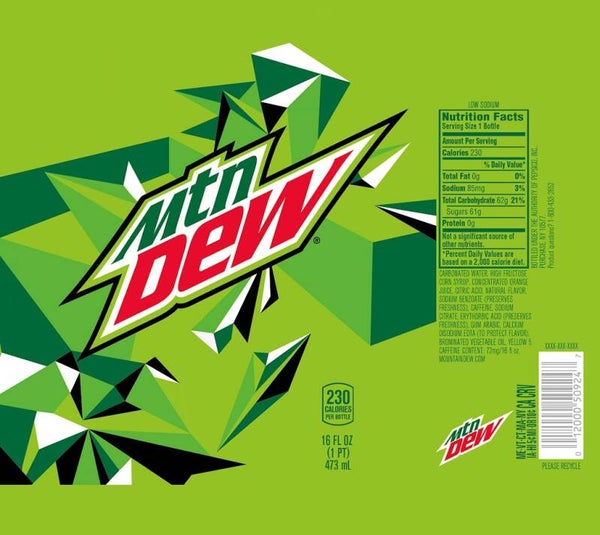 Mtn Dew Tumbler