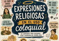 Expresiones religiosas en el uso coloquial — Linguapro