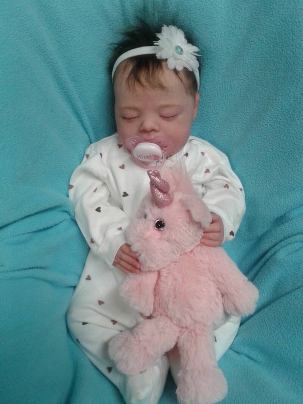 Sarah - Partial silicone baby doll