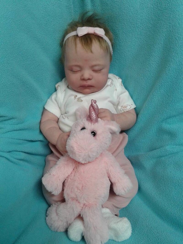 Sarah/Maui - Partial silicone baby doll