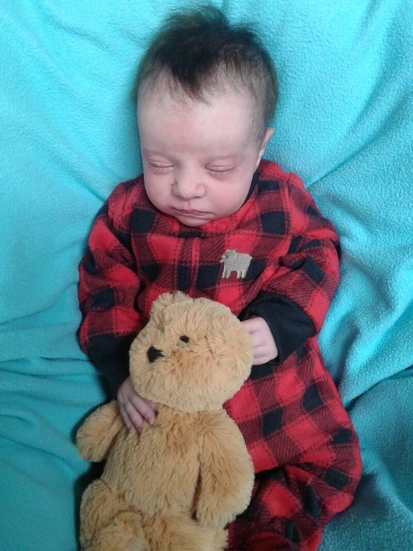 Alyssa/Sarah - Partial silicone baby doll
