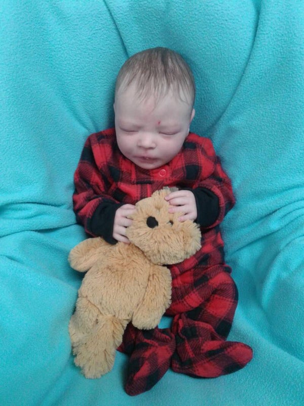 Darren - Partial silicone baby doll