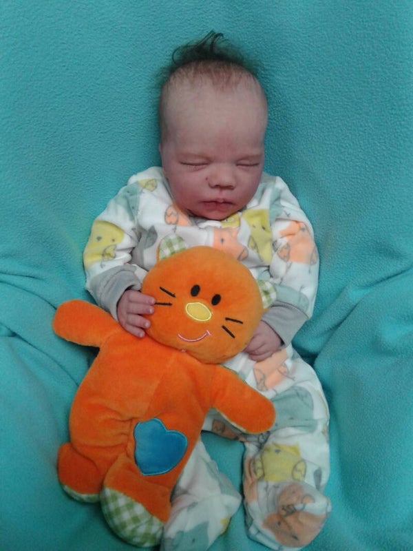 Felicity/Sarah - Partial silicone baby doll
