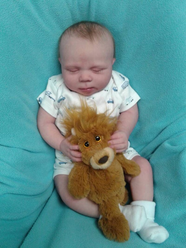 Charlie - Partial silicone baby doll