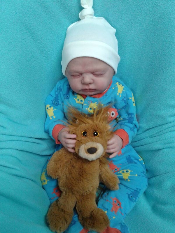 Harper - Full limbed vinyl reborn baby doll