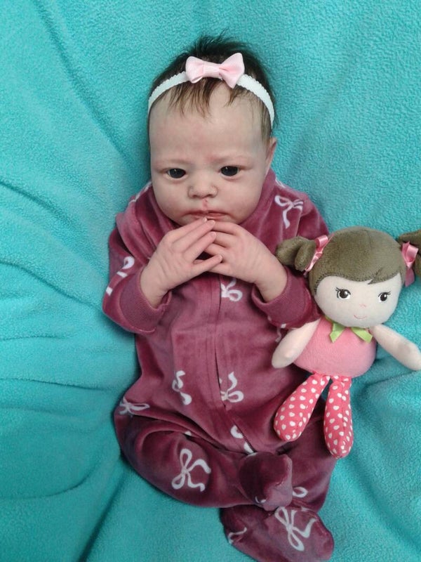 Ruby/Noah - Partial silicone baby doll