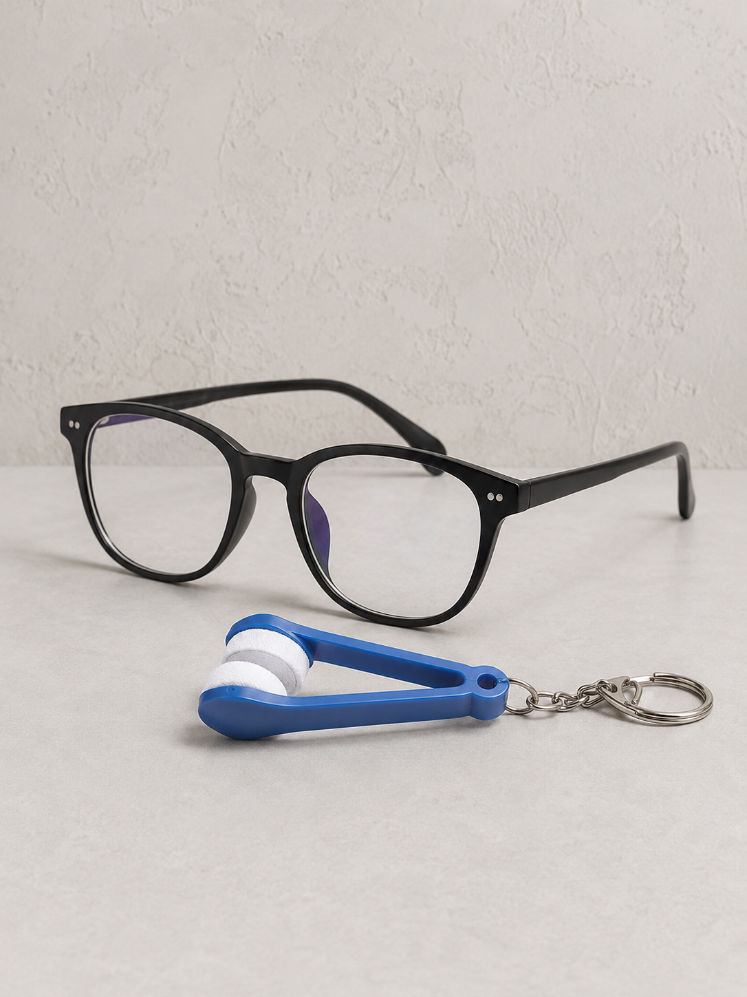 Porte clef nettoyant lunette