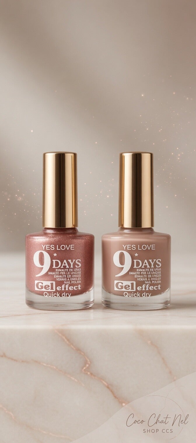 Vernis nude - effet gel 9 jours
