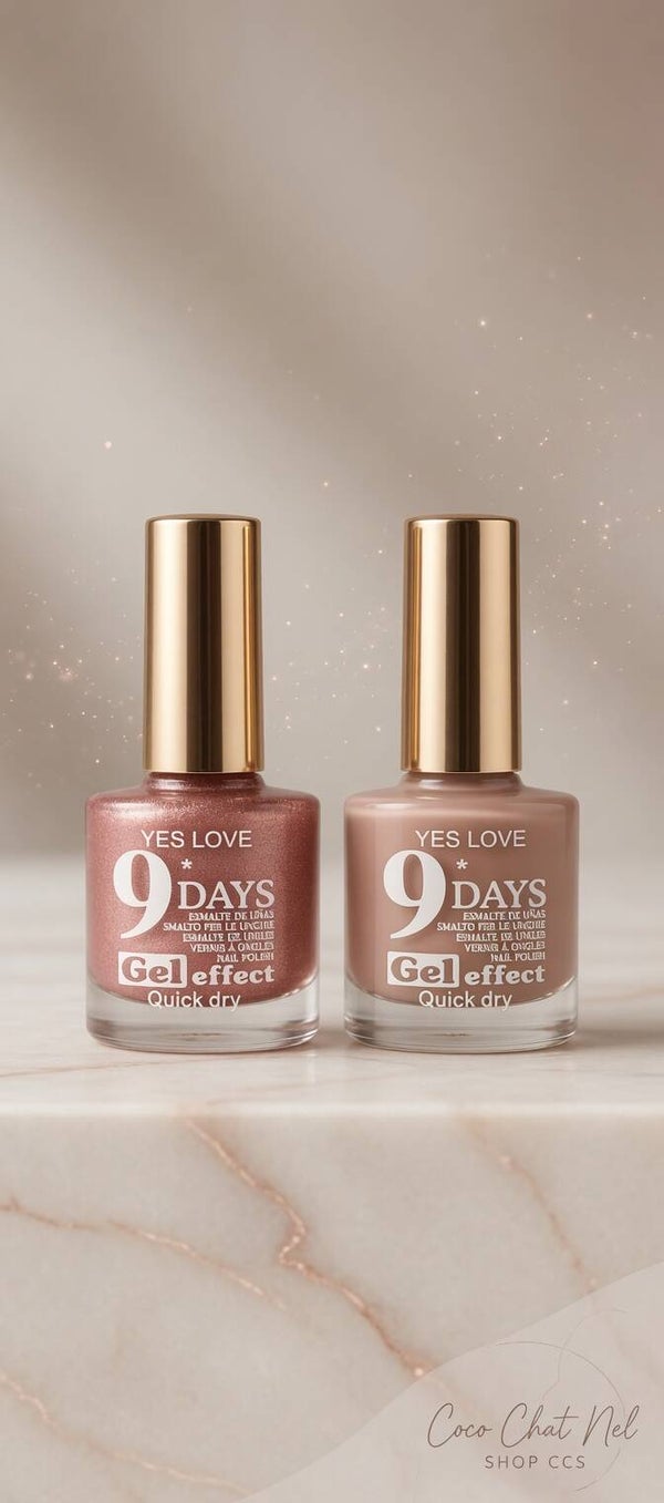 Vernis nude - effet gel 9 jours
