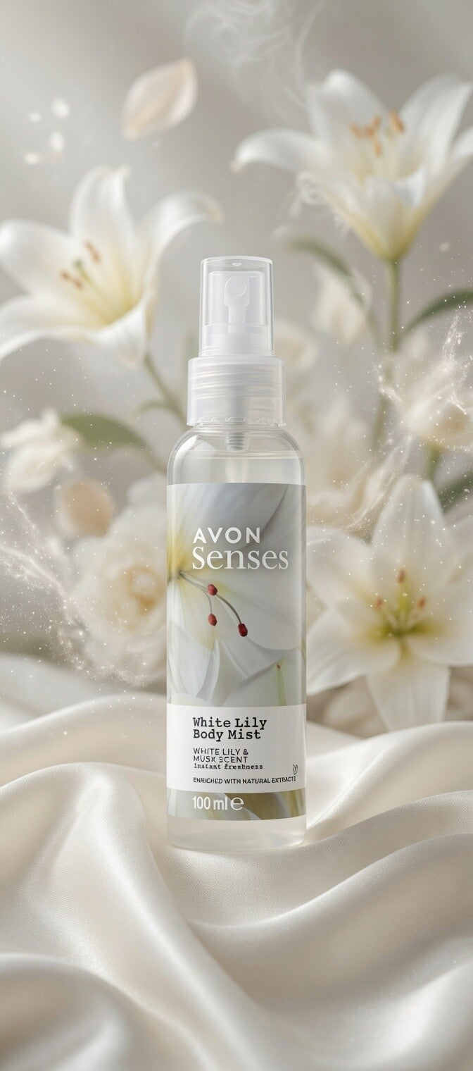 Brume corporelle lilas blanc et musc
