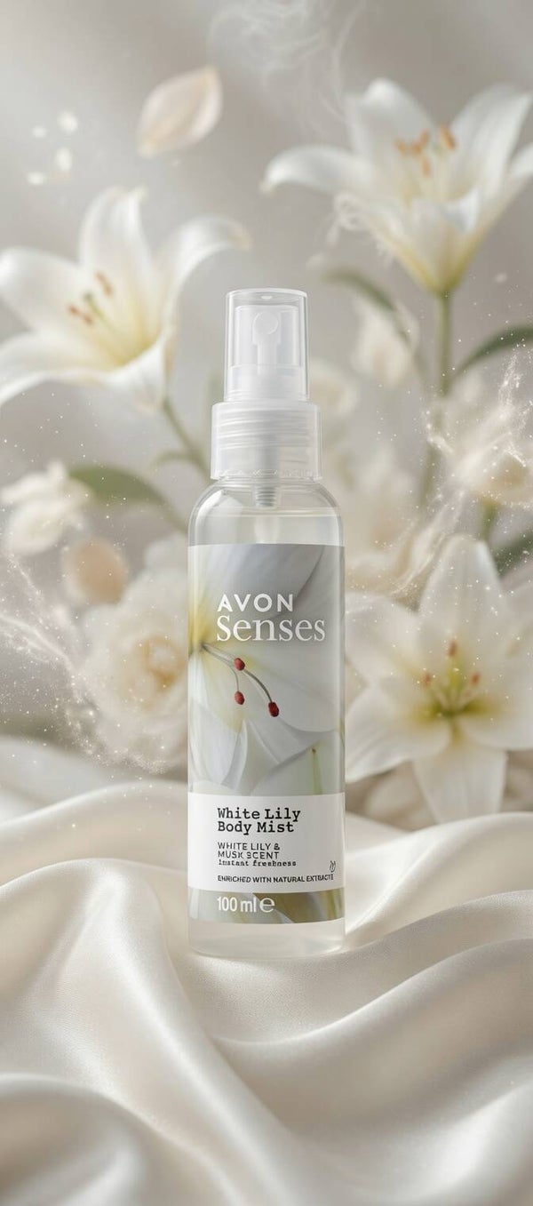 Brume corporelle lilas blanc et musc