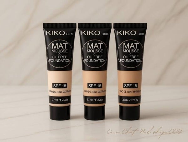 KIKO GIRL Mat Mousse Oil Free Foundation SPF 15 – 37 ml