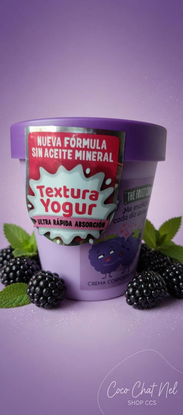 Crème pour le corps texture yogourt mûre
