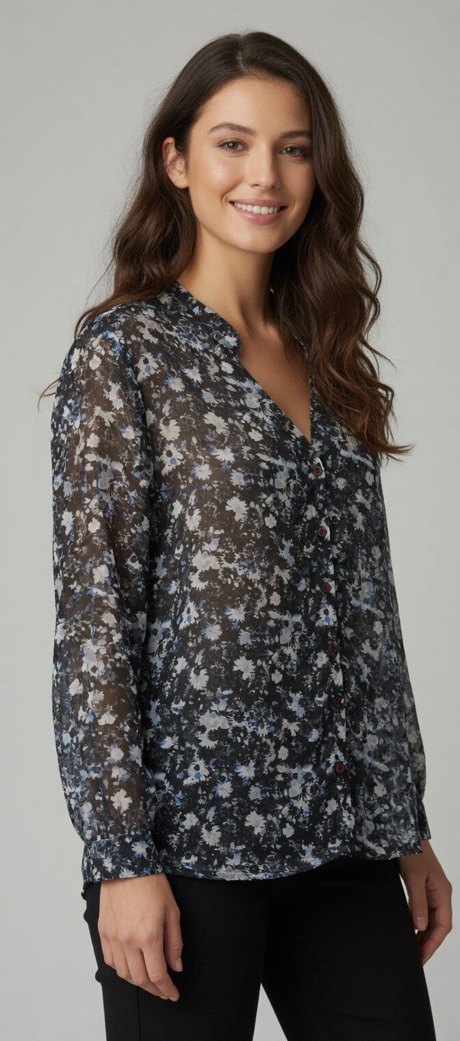 Chemise fleurie légère