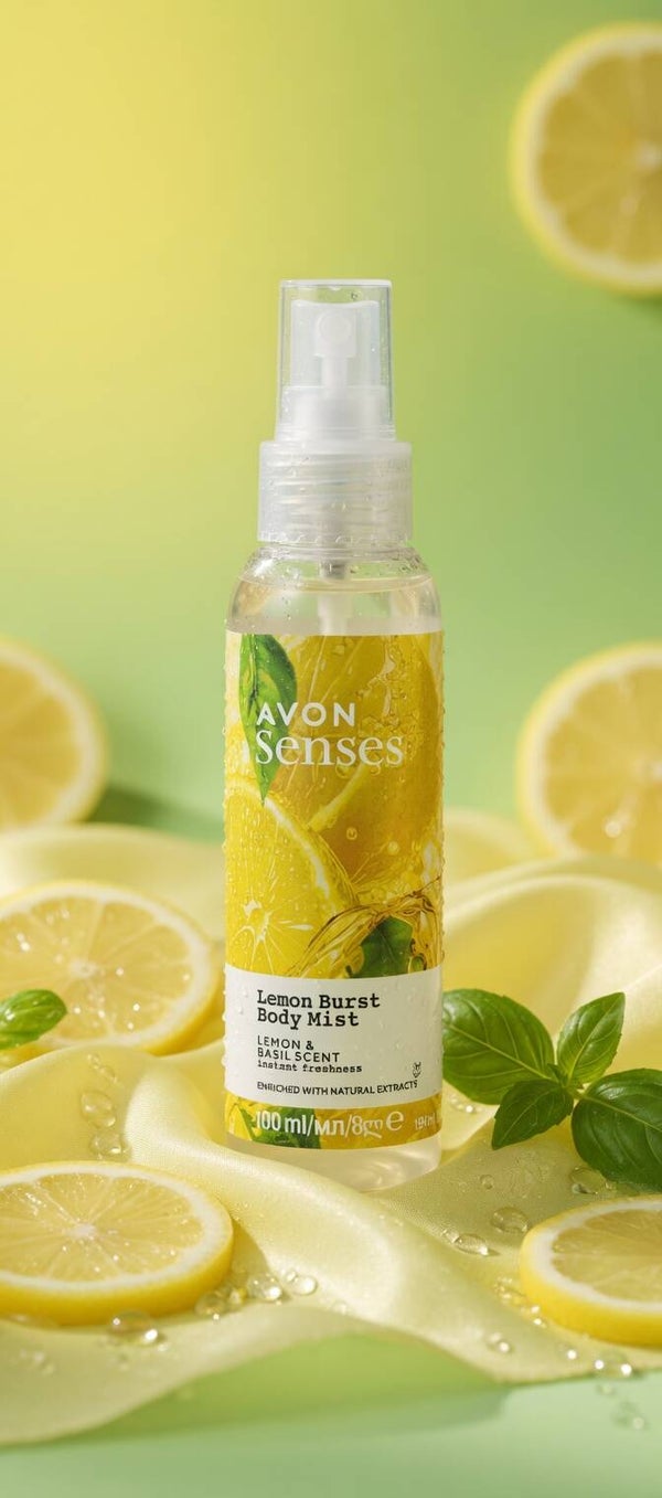 Brume corporelle citron basilic