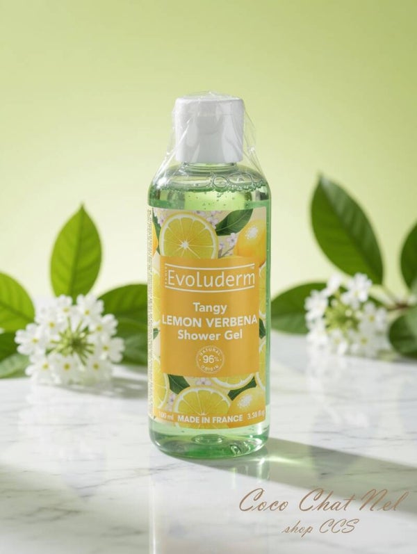 Evoluderm Tangy Citron verveine Lemon Verbena  – Gel Douche 100 ml