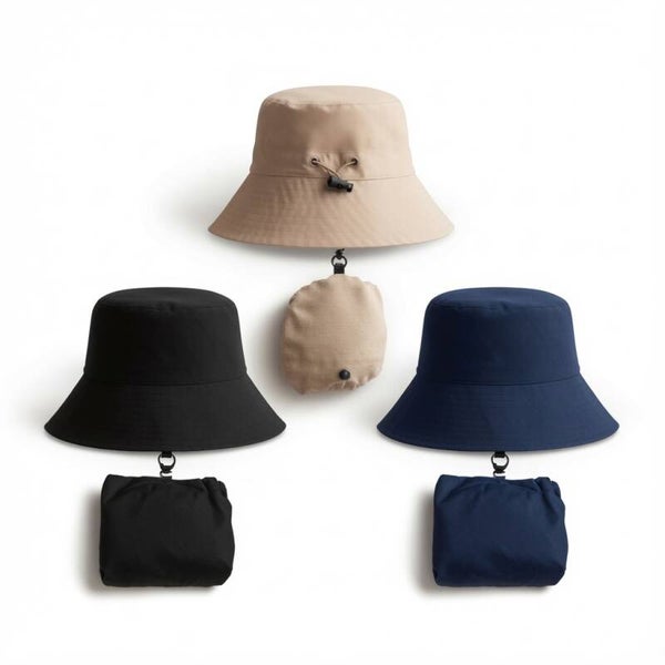 Bob Packable | Chapeau Bucket Hat Pliant dans sa Pochette - Idéal Pré-Ado, Ado & Petite Tête Adulte