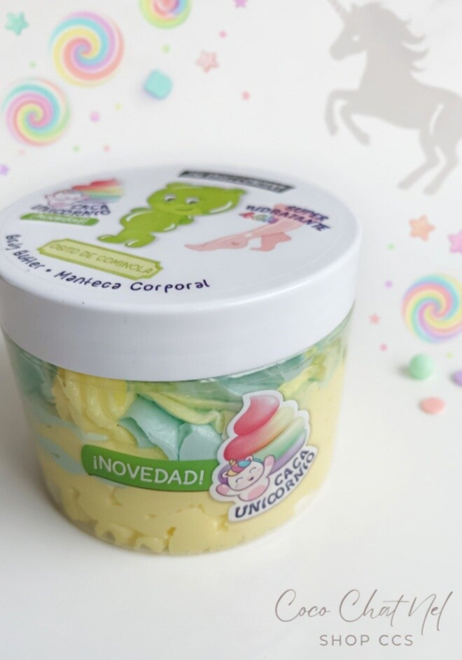 Beurre corporel au caca de licorne 🦄