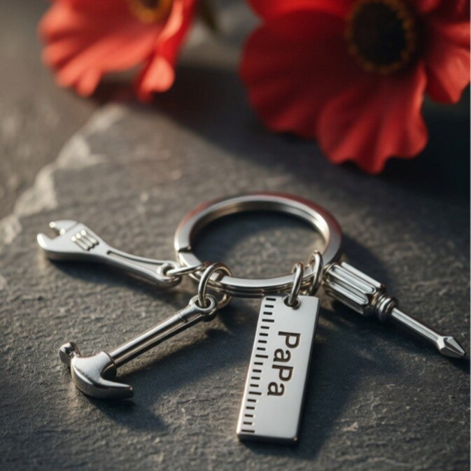 Porte clef outil pour papa