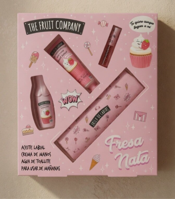 Coffret fraise chantilly 🍓🍦