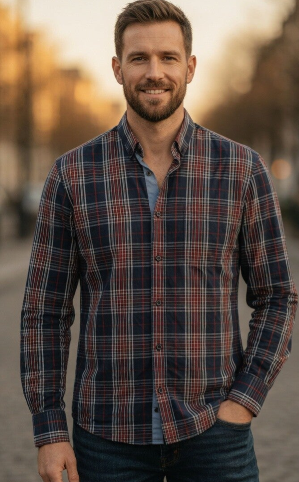 Chemise grands carreaux "Jules"