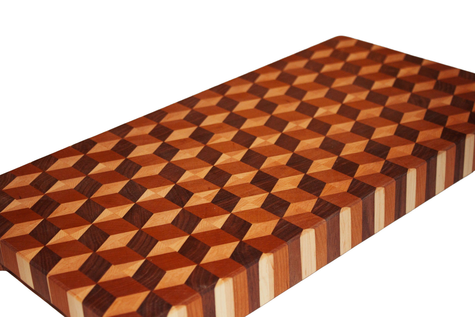 3D cube cutting board