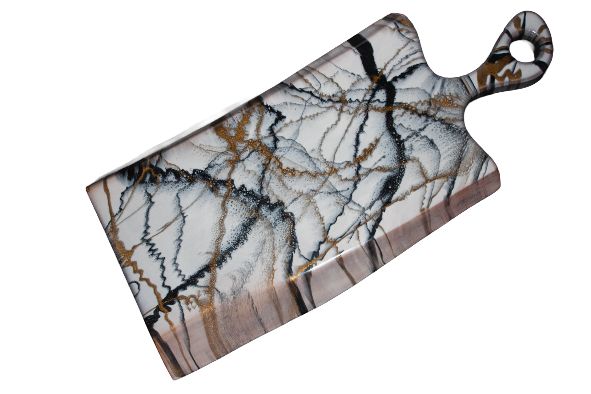 Epoxy top charcuterie board