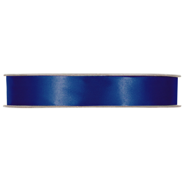 Satijnlint 12mm donkerblauw  - 5 meter