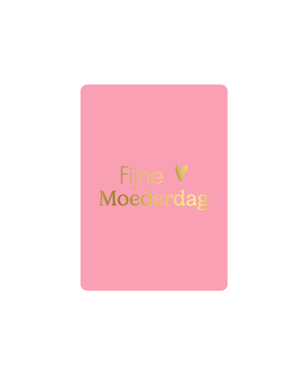 Cadeaukaartje A7 - Fijne moederdag