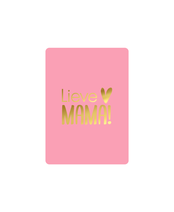 Cadeaukaartje A7 - Lieve mama