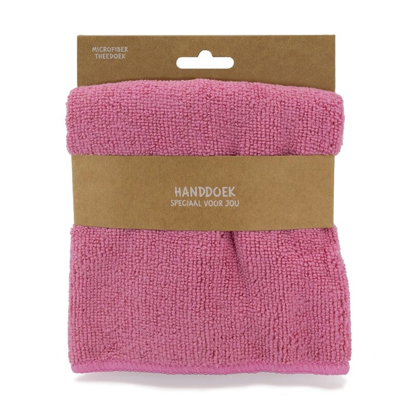Handdoek - roze