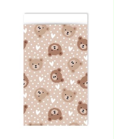 Cadeauzakje 12x19cm little bear