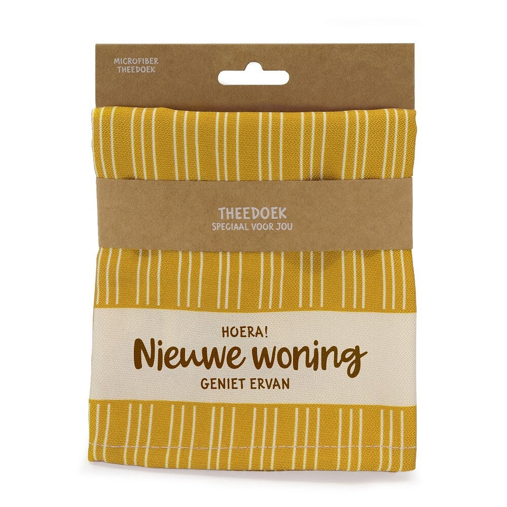 Theedoek - Hoera nieuwe woning!
