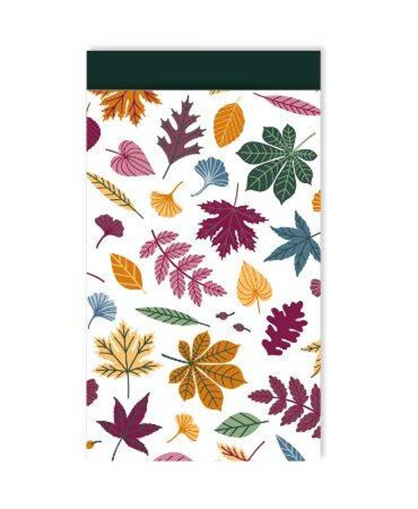 Cadeauzakje "Herfstblaadjes" 12x19cm