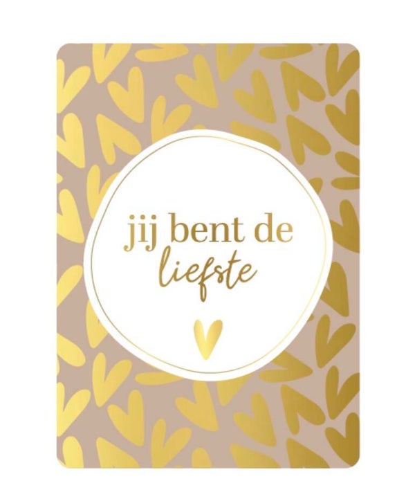 A7 kaart - Jij bent de liefste